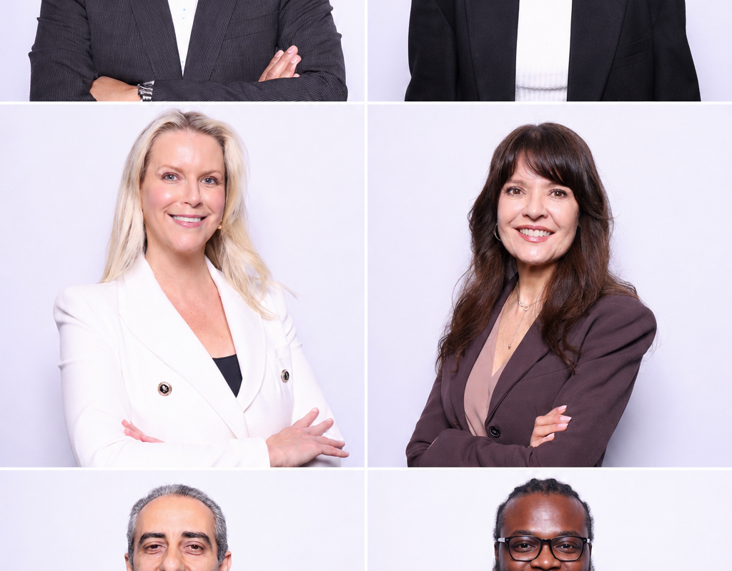 corporate head shot photo booth